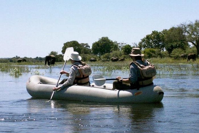 Canoeing on the Upper Zambezi Victoria Falls