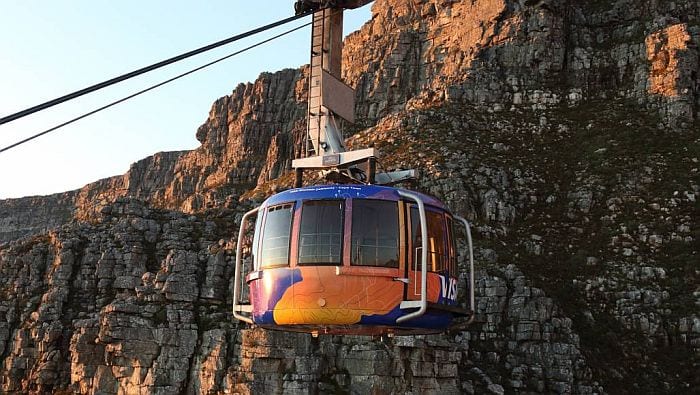Things to do with Kids in Cape Town - Cable car