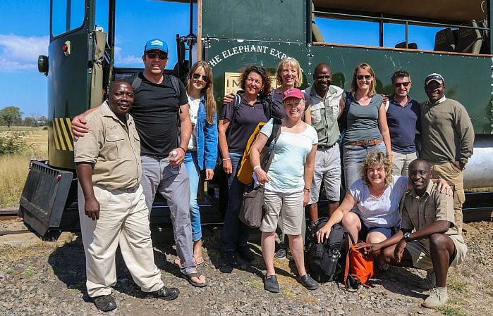 Imvelo-Safaris-Elephant-express-team-pic