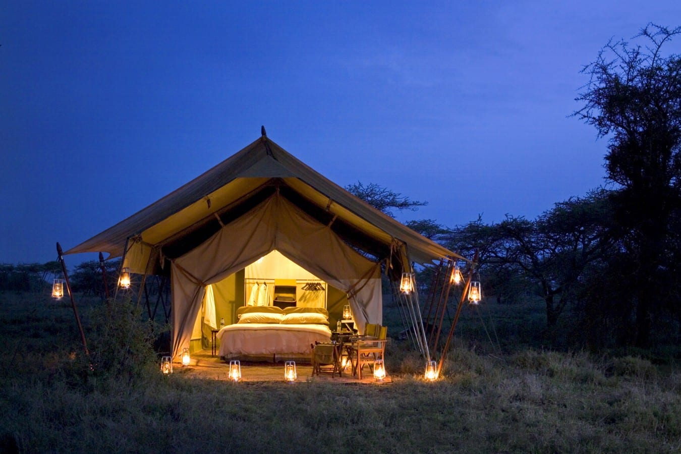 Serengeti-Under-Canvas-Tent-view low, romantic east africa lodges