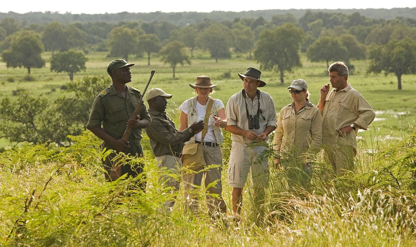 Chichele Presidential Lodge walking safaris