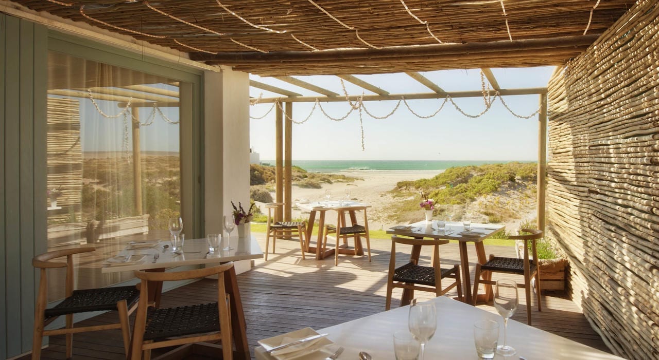 Strandloper Ocean Hotel main area breakfast deck