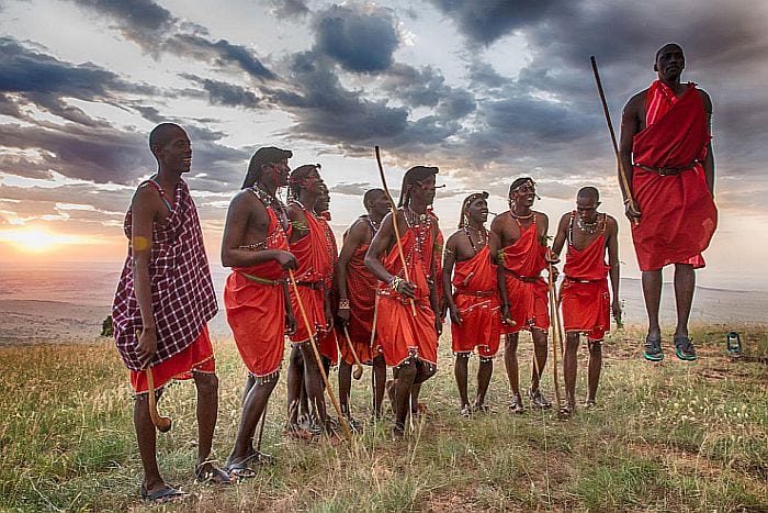 Serengeti Maasai dancers