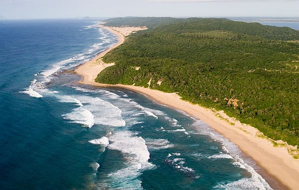 Thonga Beach Lodge-Air-view