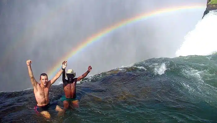 Victoria-Falls-Zambia-Livingstone Island swim pool-700