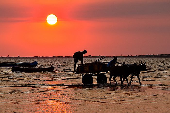 Sunset near Toliara