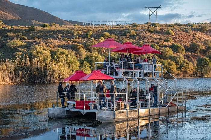 Boat cruise at Viljoensdrift